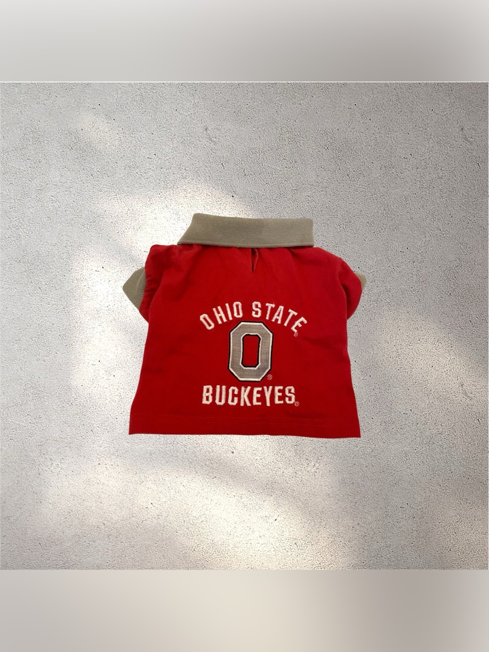Bellepointe Dog Tee Shirt Medium Ohio State Buckeyes Athletic Pet Apparel Red